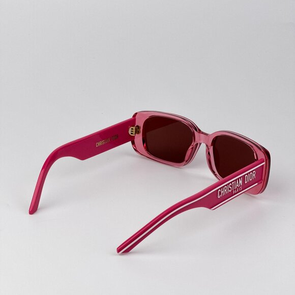 Dior WILDIOR S2U Sunglasses – Translucent Fuchsia Bordeaux | Model 73D0 main image 8